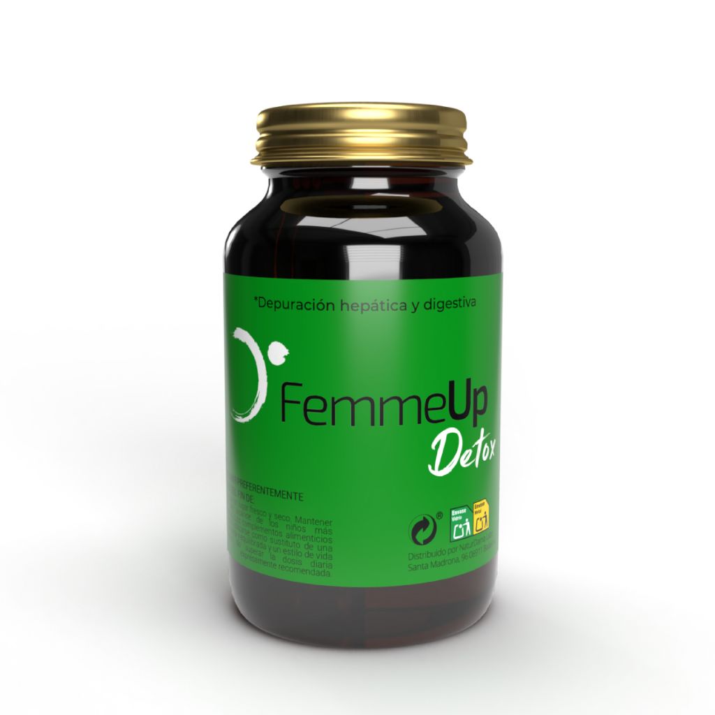 FEMMEUP DETOX 60 cápsulas