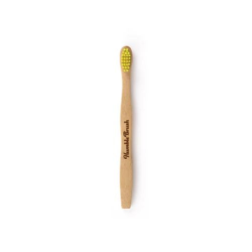 The Humble Cepillo dientes Bambu infantil ultra suave amarillo