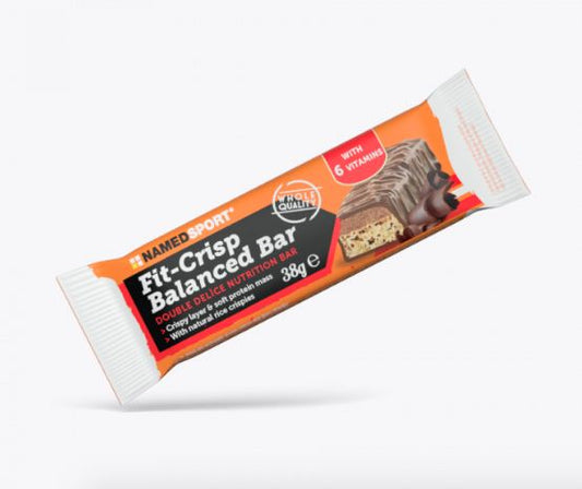 NamedSport Fit Crisp Balanced Bar Barrita Chocolate 38 g