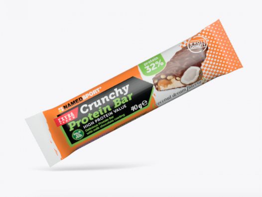 NamedSport Crunchy Proteinbar Barrita Coco 40 g