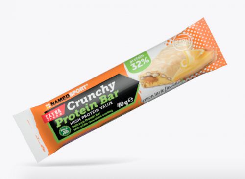 NamedSport Crunchy Proteinbar Barrita Tarta Limón 40g
