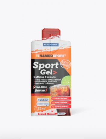NamedSport Sport Gel Cafeína Formula Cola Limón 25 ml