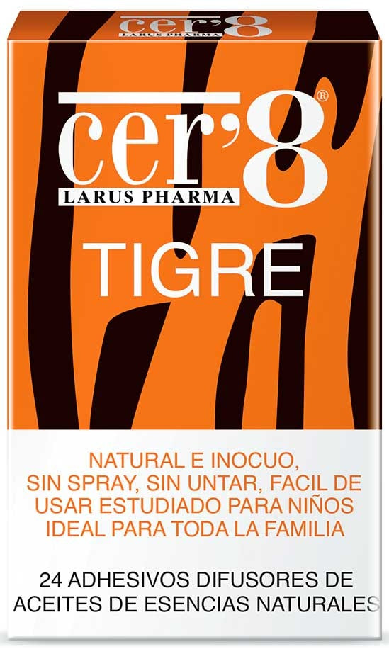 Cer8 24 Parches Antimosquitos Tigre