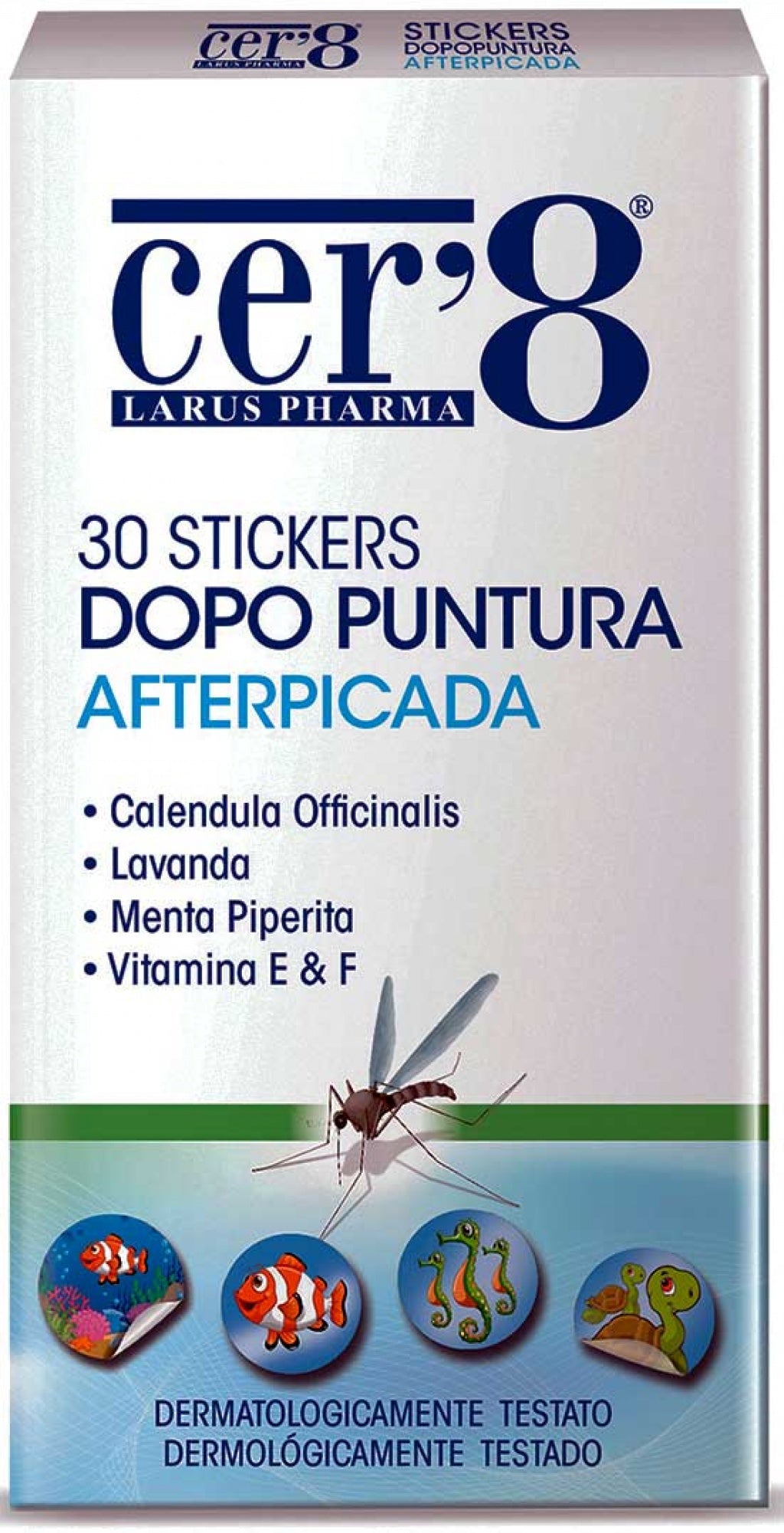Cer8 30 Parches Afterbite (Calcomanía)