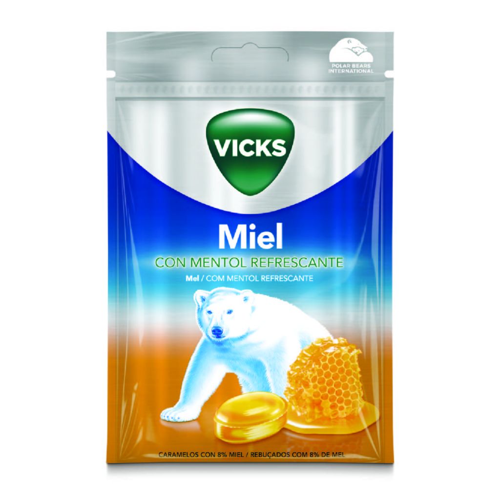 Vicks Caramelo Miel 72 gr