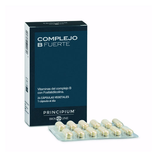 Principium Complejo B Fuerte 24 cápsulas