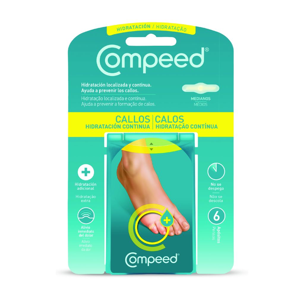 Compeed Callos Hidratación Continua 6 Uds