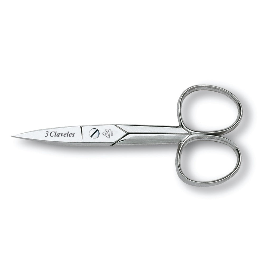 3 Claveles Tijera Uñas Curva 10 cm 4"