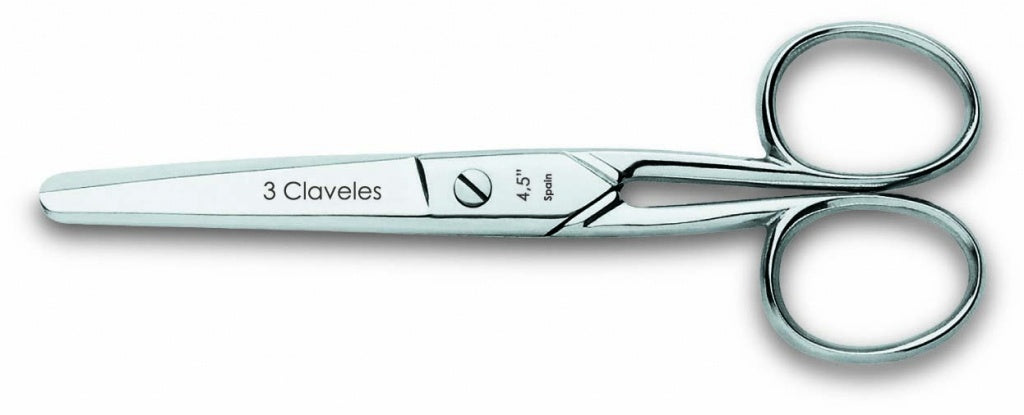 3 Claveles Tijera Puntas Redonda 12,5 cm