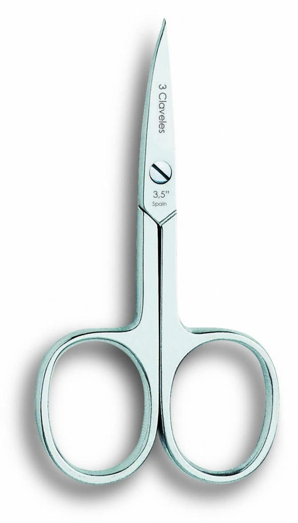 3 Claveles Tijera Uñas Recta 9 cm 3.5"