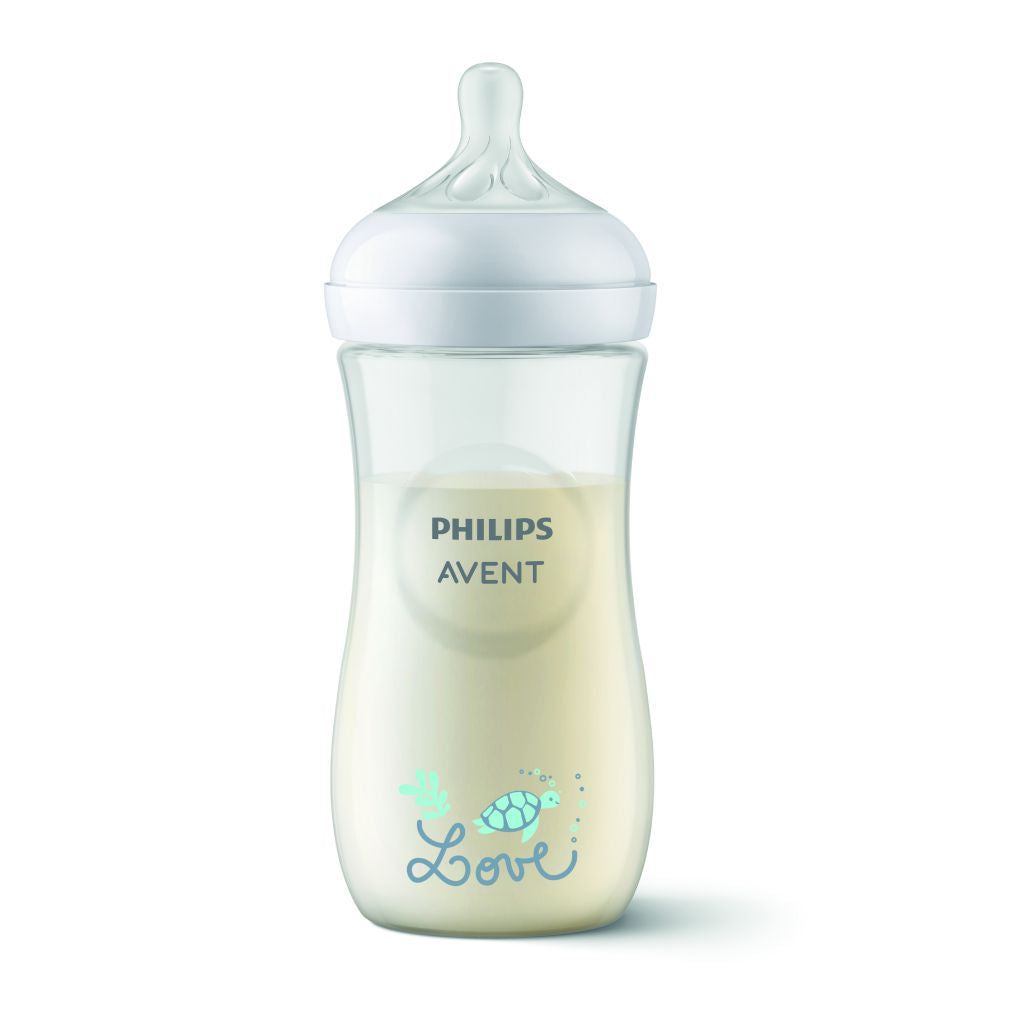 Philips Avent Biberón Natural Response 330ml - tortuga