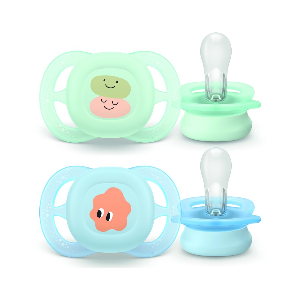 Philips Avent Chupetes Ultra Start 0-2m niño 2 uds - dibujo