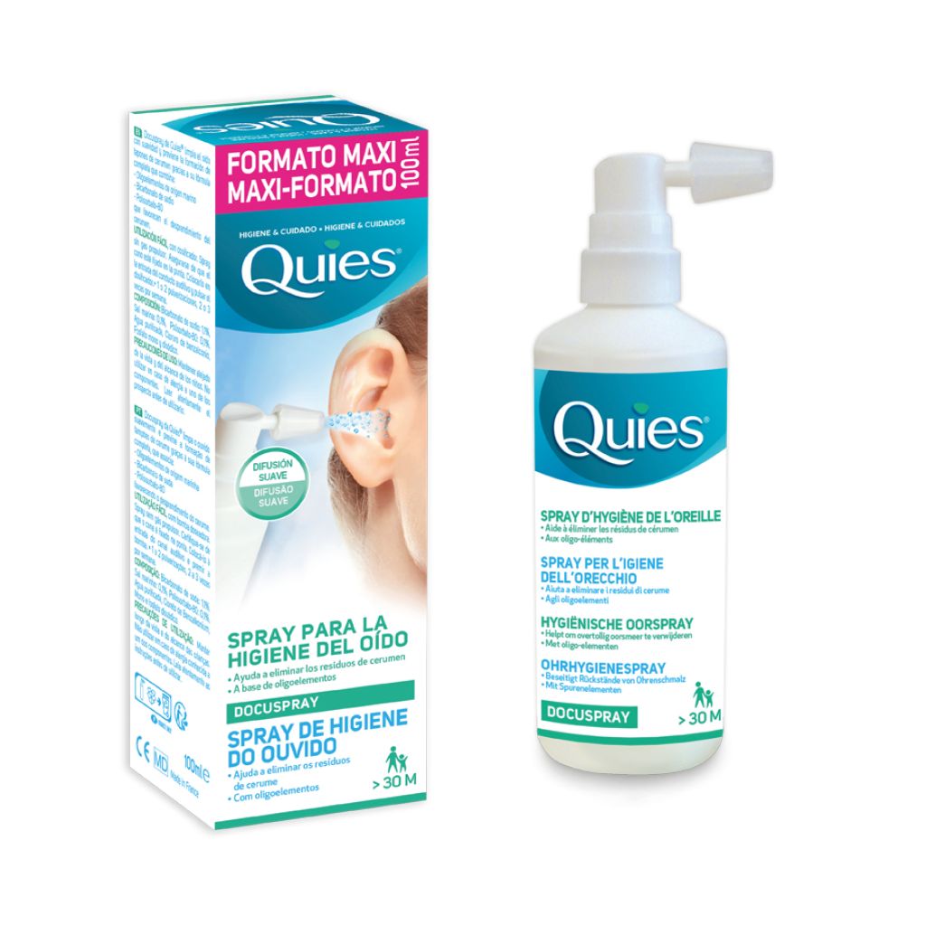 Quies DOCUSPRAY 100ml Spray auricular de higiene