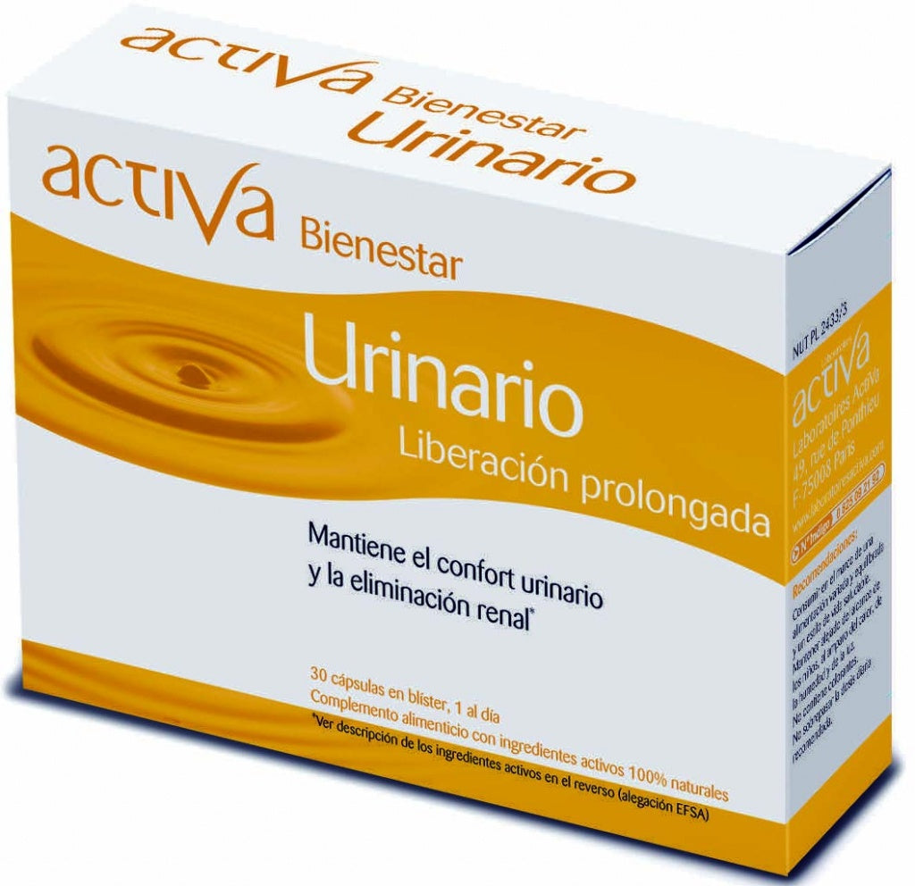 Activa bienestar urinario 30 cápsulas