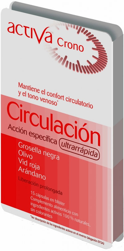 Activa crono circulación 15 cápsulas