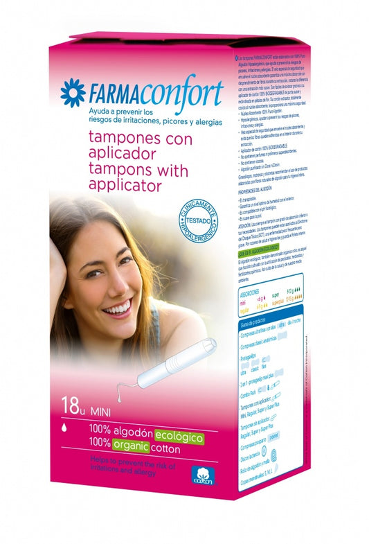 Farmaconfort tampones mini 18 unidades