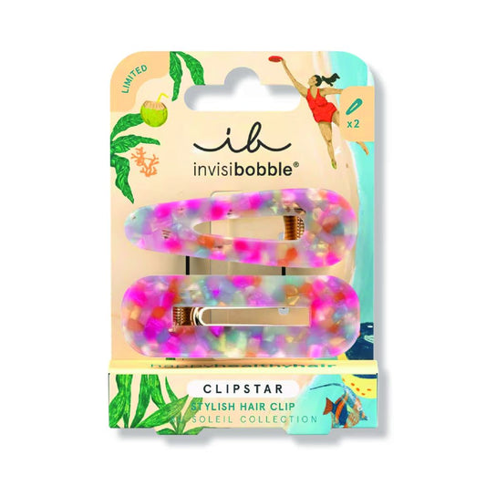 Invisibobble Clipstar Au Soleil Dazzling wave 2pc