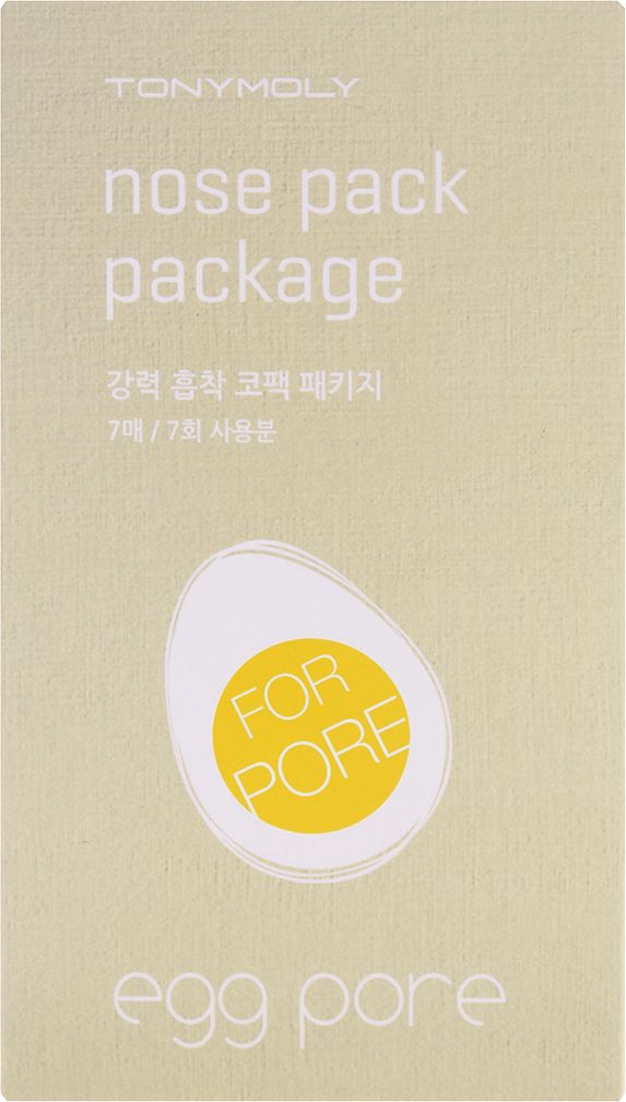 Tonymoly Egg Pore Nose Pack Package 7 Toallitas
