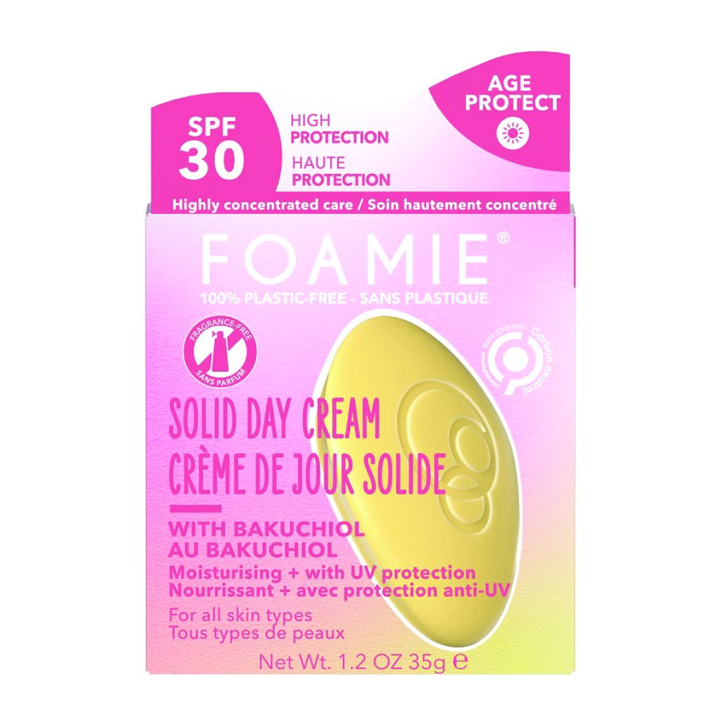 Foamie Crema Facial Solida Día SPF30 Slow Aging