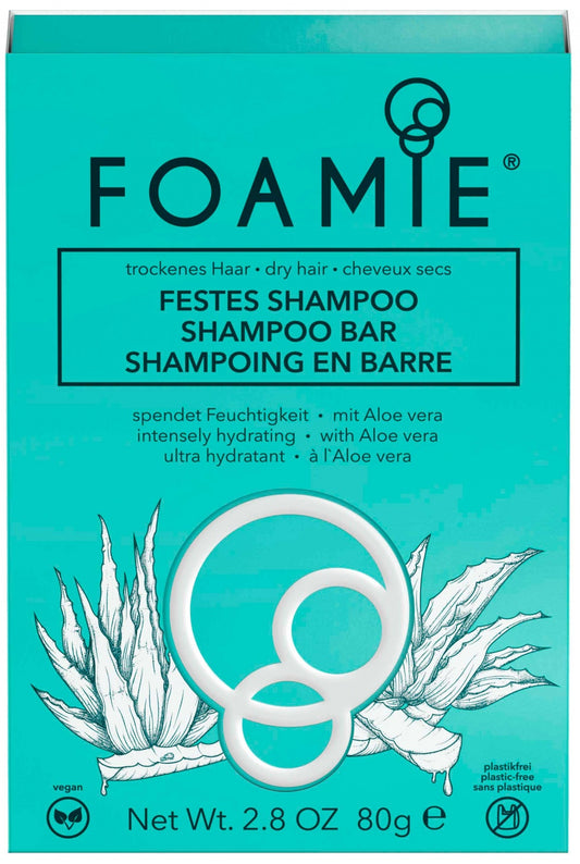 Foamie Champú en barra Aloe vera (Aloe you very much)