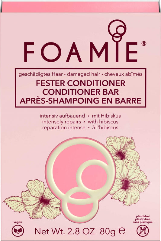 Foamie Acondicionador en barra Hibisco (Hibiskiss) Solido Sin Plasticos Eco