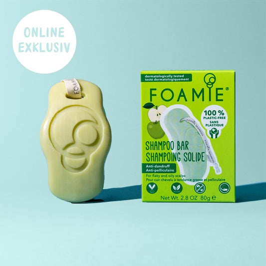 *****Foamie champu solido de manzana anticaspa