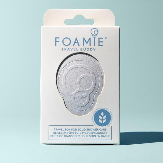 Foamie estuche de viaje blanco Solido Sin Plasticos Eco