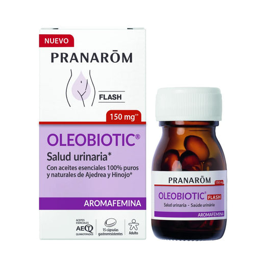 Pranarôm AROMAFEMINA OLEOBIOTIC Salud Urinaria 15 cápsulas BIO
