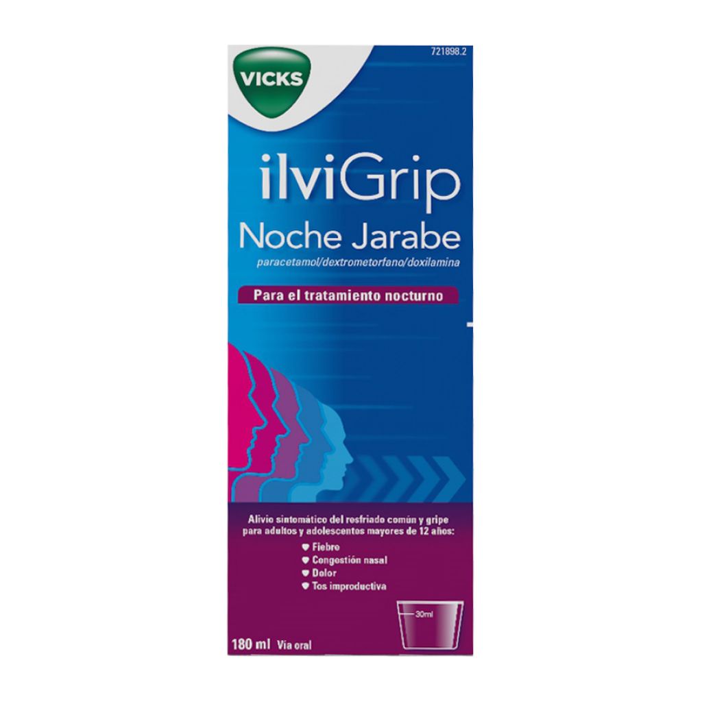 Ilvigrip Noche Jarabe 180 ml