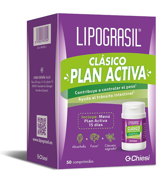 Lipograsil Clásico 50 Comprimidos