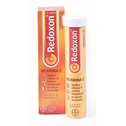 Redoxon Vitamina C 15 Comprimidos Efervescentes