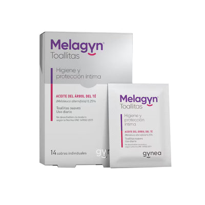 Melagyn 14 Toallitas Íntimas Individuales