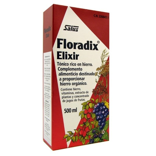 Floradix Hierro + Vitaminas 500 ml