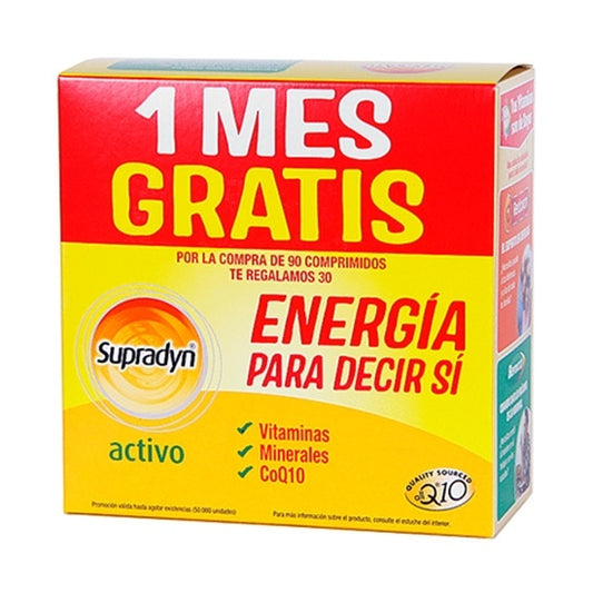 Supradyn Activo PROMO 120 (90+30) Comprimidos