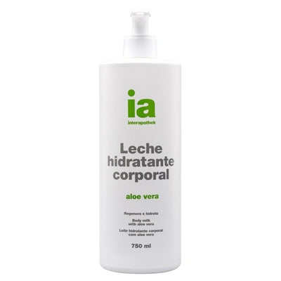 Interapothek Leche hidratante corporal Aloe vera 750 ml dosificador