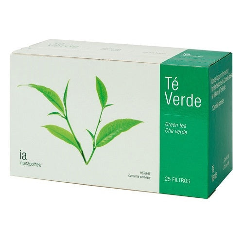 Interapothek Té verde infusión 25 unidades
