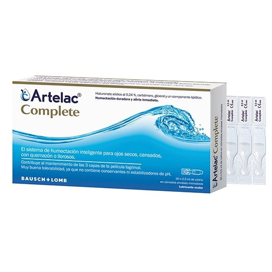 Artelac Complete Lubricante 30 Unidosis 0,5 Ml