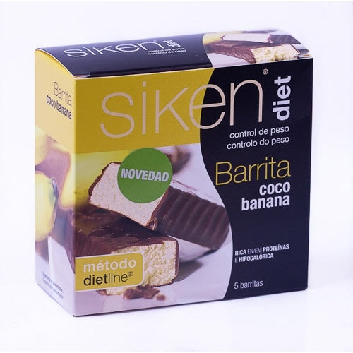 Sikendiet Barrita Coco/Banana 5 Uds
