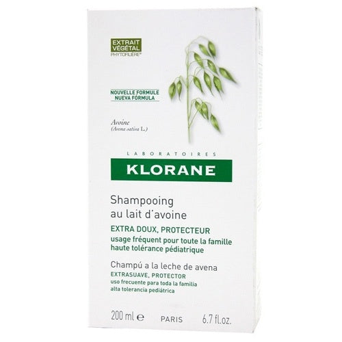 Klorane Champú Leche Avena 200 Ml