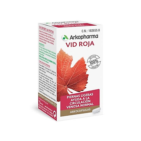 Arkocapsulas Vid Roja 84 Cápsulas