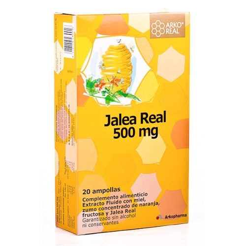 Arkoreal Jalea Real 500 Mg 20 Ampollas