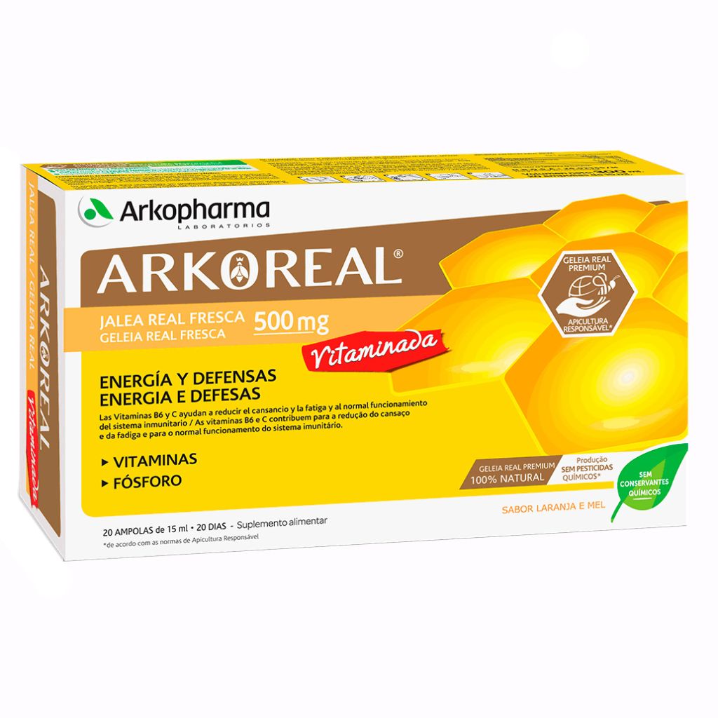 Arkoreal Jalea Real Vitaminada 20 Ampollas