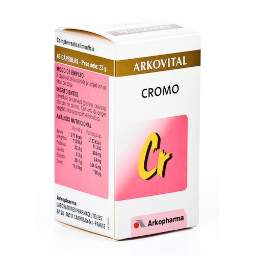 Arkovital Cromo 45 Cápsulas