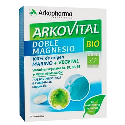 Arkovital Doble Magnesio Bio 30 Comprimidos