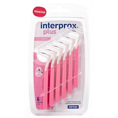 Cepillo Interprox Plus 2G Nano 6 Unidades