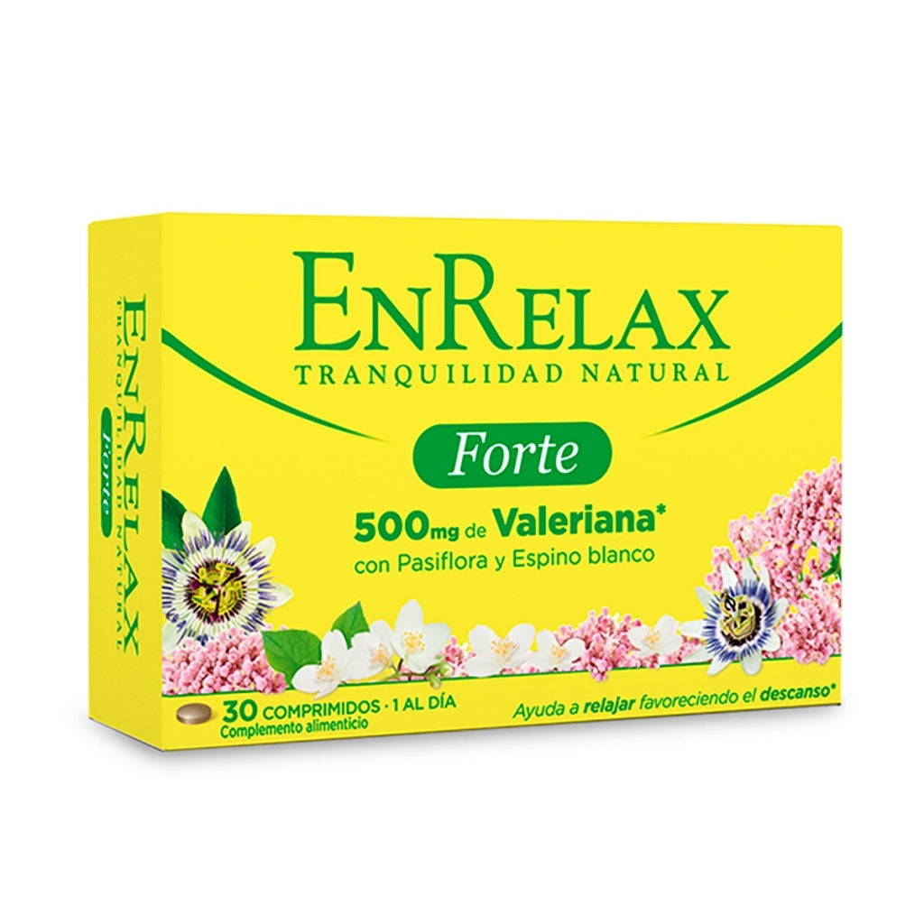 Enrelax Forte Valeriana 30 Comprimidos