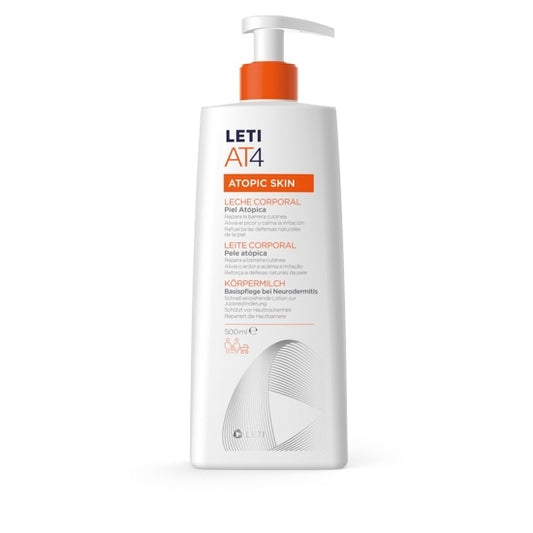 Leti At-4 Leche Corporal Con Dosificador 500 Ml