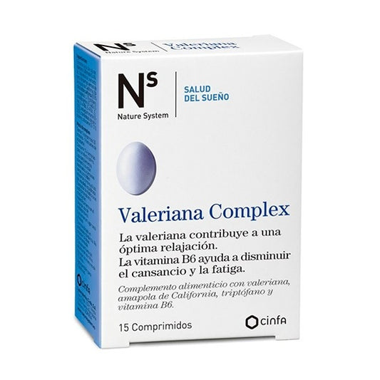 N+S Valeriana Complex 15 Comprimidos