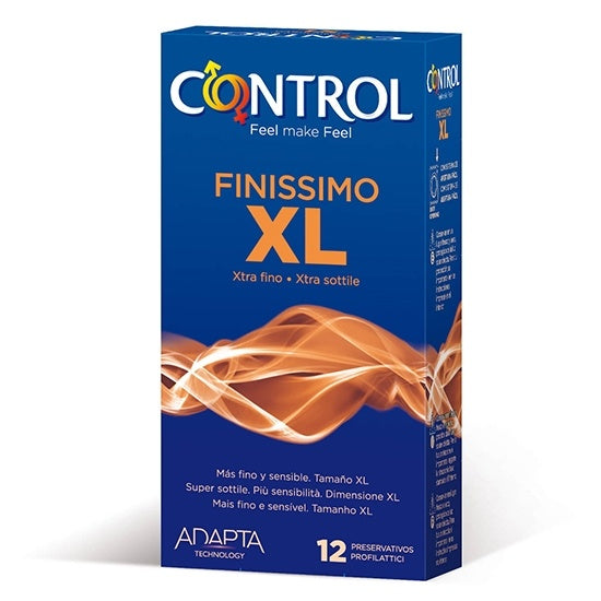 Preservativo Control Finissimo Xl 12 Unidades