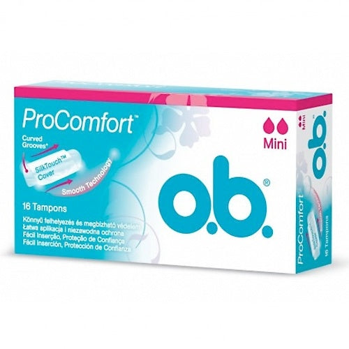 Tampones O.B.  Procomfort Mini 16 Unidades